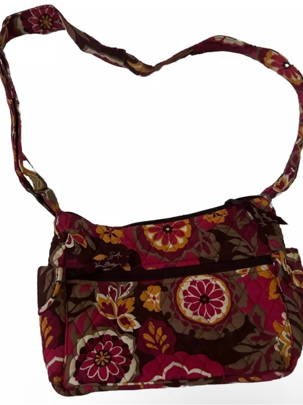 Vera Bradley Retired Floral Autumn Purse - Picture 1 of 4